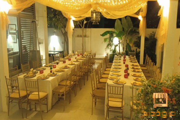 Decorated tables rental in Dubai