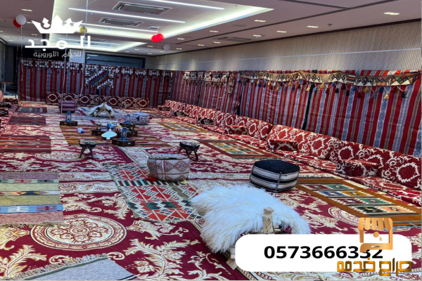 جلسات شعبية تاجير ركنيات شعبيه