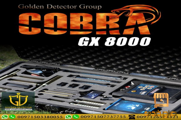 Cobra GX 8000 Metal Detector